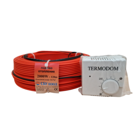 Kit de incalzire.Cablu +termostat mecanic 